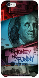 Чехол No money no funny для iPhone 6 plus (5.5'')