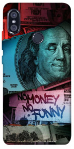 Чохол No money no funny для Xiaomi Redmi Note 5 Pro