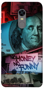 Чохол No money no funny для Xiaomi Redmi Note 5 (Single Camera)