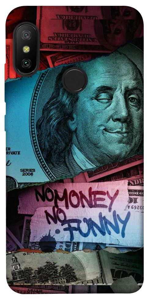 Чохол No money no funny для Xiaomi Redmi 6 Pro