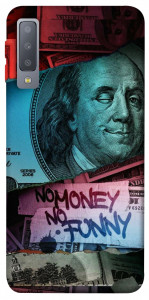 Чехол No money no funny для Galaxy A7 (2018)