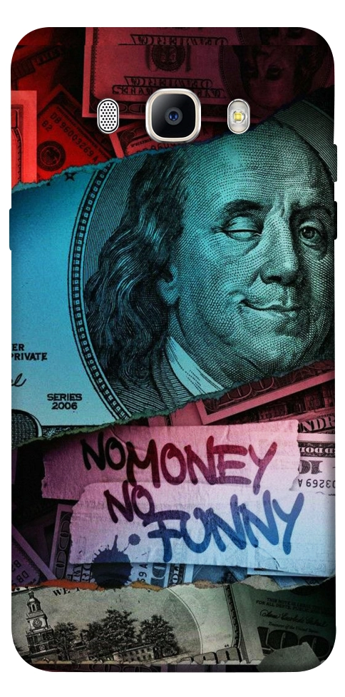 Чехол No money no funny для Galaxy J7 (2016)