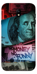 Чехол No money no funny для Galaxy J7 (2017)