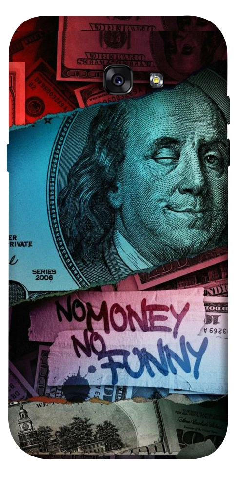 Чехол No money no funny для Galaxy A7 (2017)