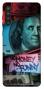 Чехол No money no funny для Galaxy A21