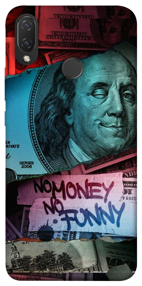 Чехол No money no funny для Huawei Nova 3i