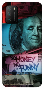 Чехол No money no funny для Xiaomi Poco M3