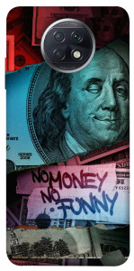 Чехол No money no funny для Xiaomi Redmi Note 9 5G