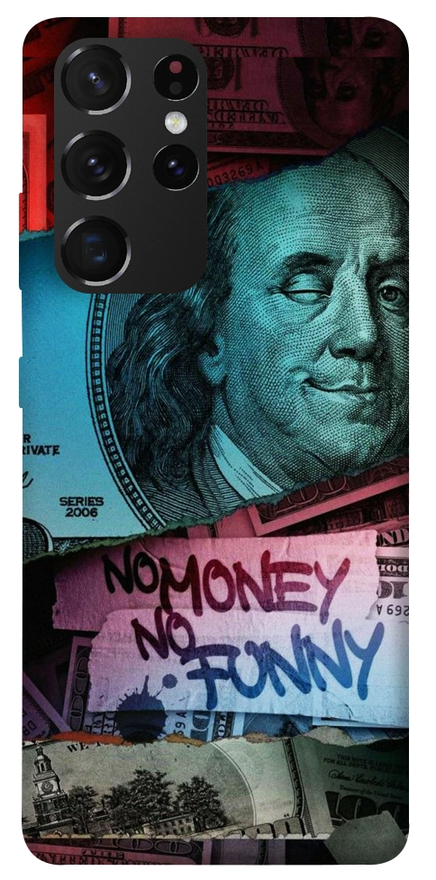 Чохол No money no funny для Galaxy S21 Ultra