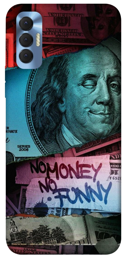 Чохол No money no funny для TECNO Spark 8P