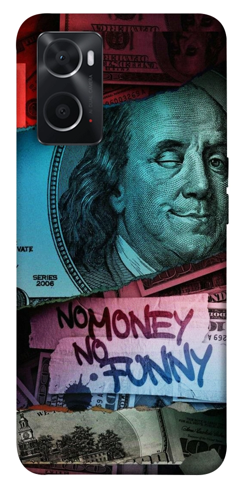 Чехол No money no funny для Oppo A76 4G