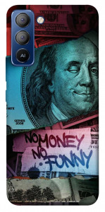 Чохол No money no funny для TECNO Pop 5 Pro