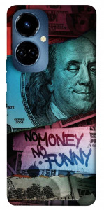 Чехол No money no funny для TECNO Camon 19 Pro (CI8n)