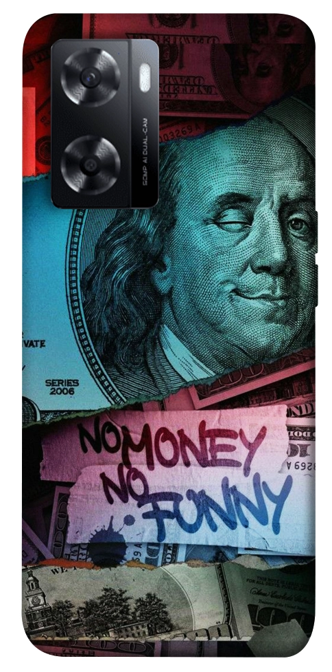 Чехол No money no funny для Oppo A57s