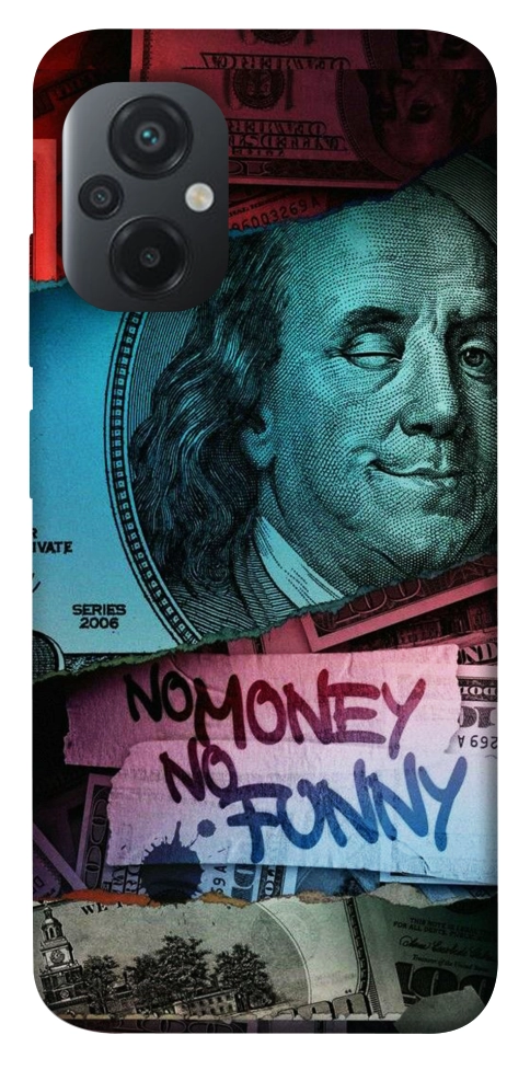 Чехол No money no funny для Xiaomi Poco M5