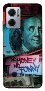 Чехол No money no funny для Xiaomi Redmi Note 11E