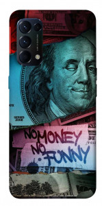Чехол No money no funny для Oppo Reno 5 4G