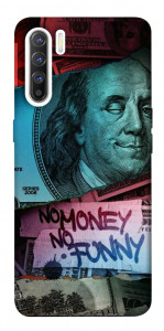 Чехол No money no funny для Oppo Reno 3