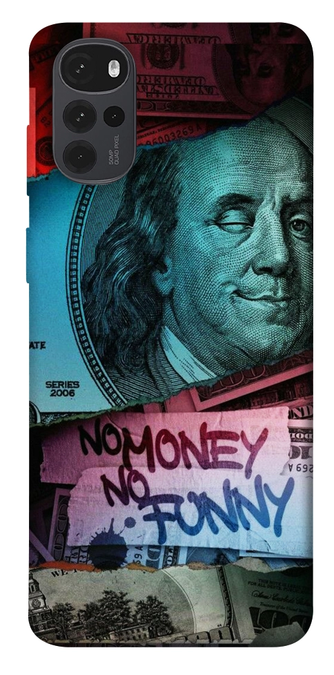 Чехол No money no funny для Motorola Moto G22
