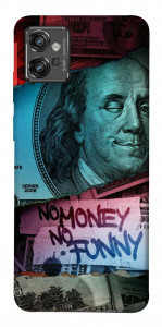 Чехол No money no funny для Motorola Moto G32