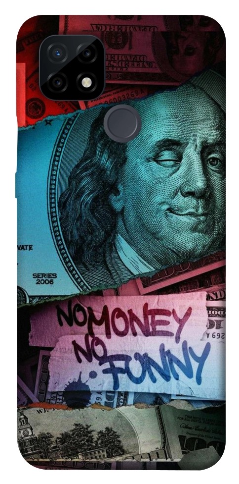 Чехол No money no funny для Realme C21