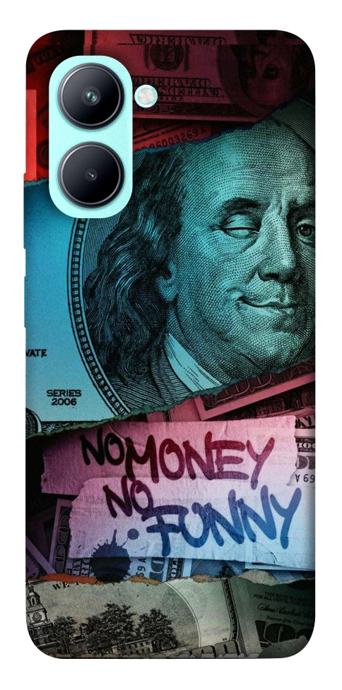 Чехол No money no funny для Realme C33