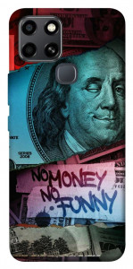 Чохол No money no funny для Infinix Smart 6