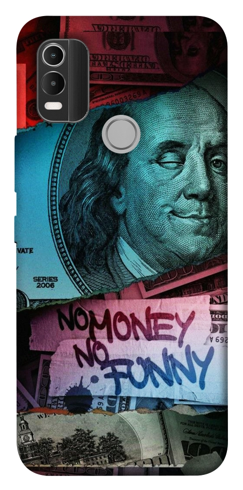 Чехол No money no funny для Nokia C21 Plus