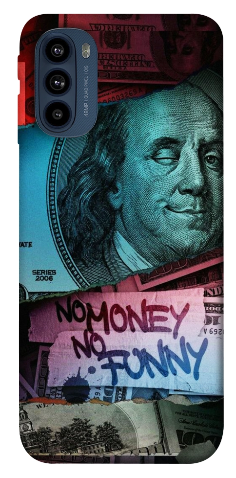 Чехол No money no funny для Motorola Moto G41
