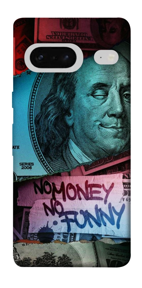 Чехол No money no funny для Google Pixel 7
