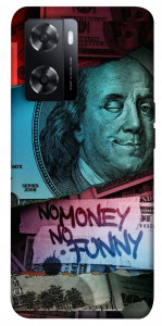 Чехол No money no funny для Oppo A77s