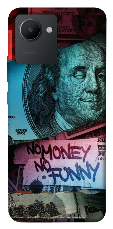 Чехол No money no funny для Realme C30s