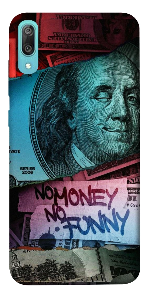 Чехол No money no funny для Huawei Y6 Pro (2019)