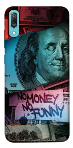 Чехол No money no funny для Huawei Y6 Pro (2019)