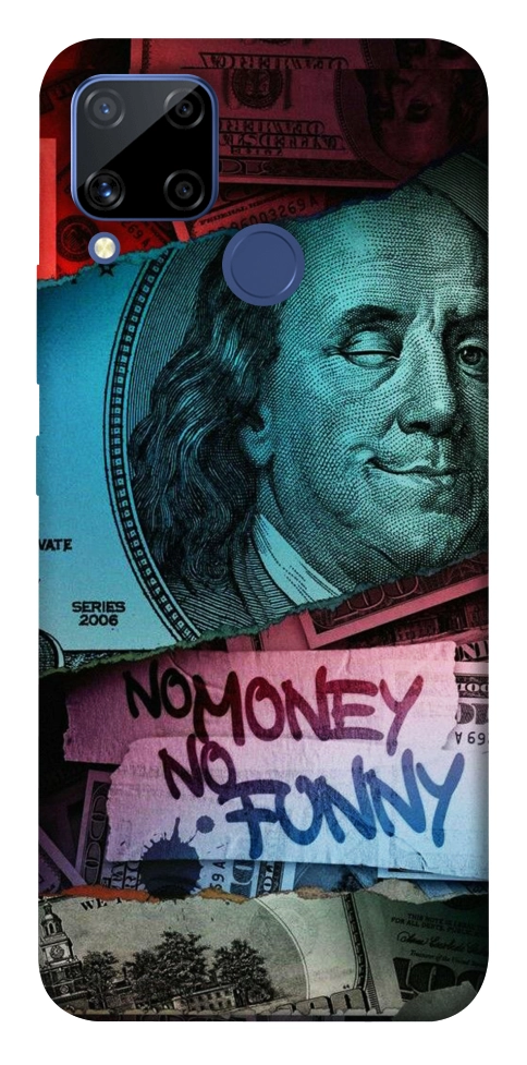 Чехол No money no funny для Realme C15