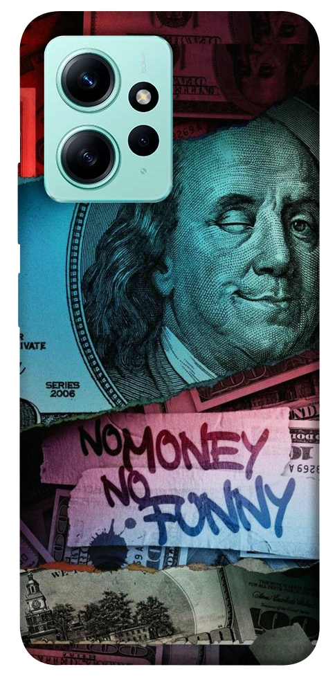 Чехол No money no funny для Xiaomi Redmi Note 12 4G