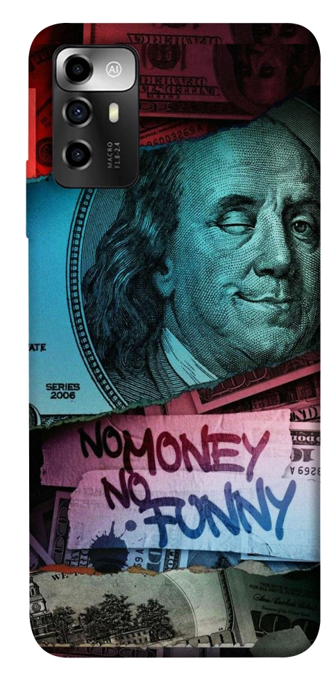 Чохол No money no funny для ZTE Blade V40 Vita