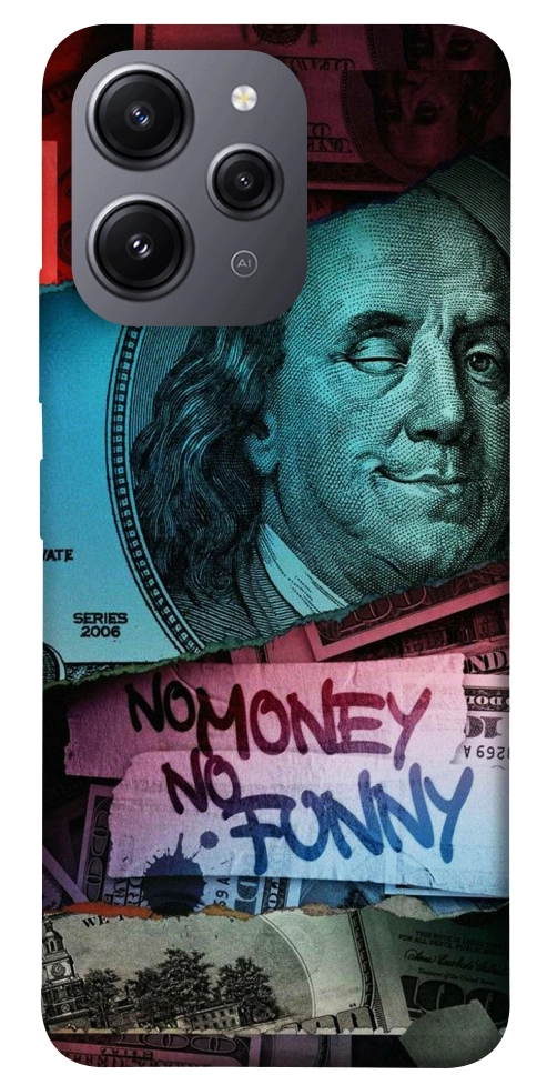 Чехол No money no funny для Xiaomi Redmi 12