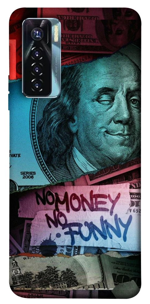 Чехол No money no funny для TECNO Camon 17 Pro