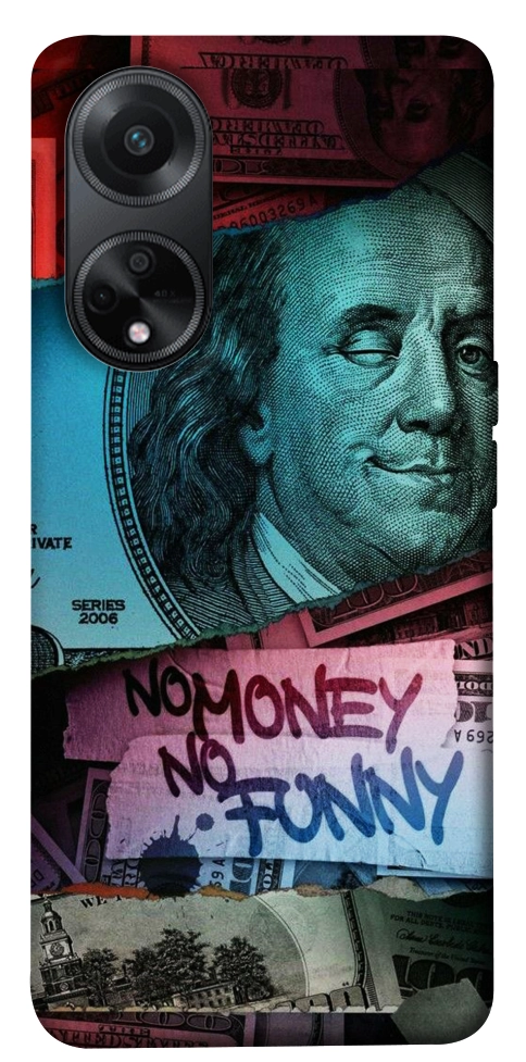 Чехол No money no funny для Oppo A58 4G