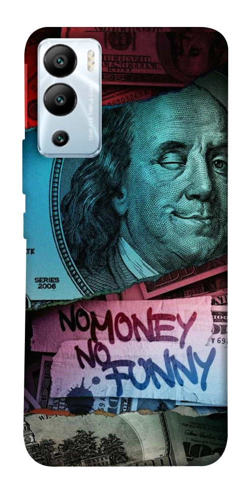 Чехол No money no funny для Infinix Hot 12i
