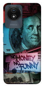 Чехол No money no funny для Vivo Y02