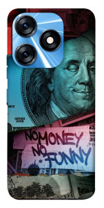 Чохол No money no funny для TECNO Spark 10