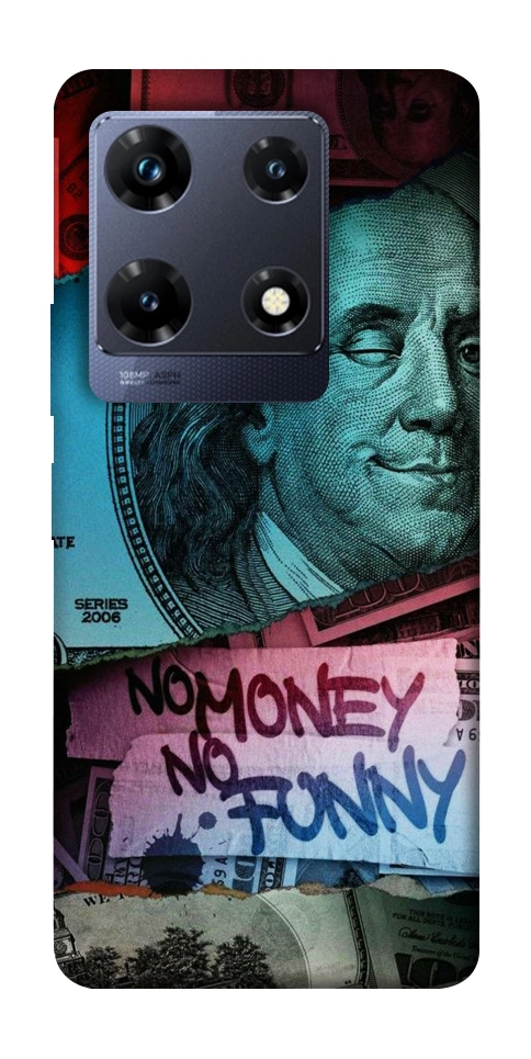 Чохол No money no funny для Infinix Note 30 Pro NFC