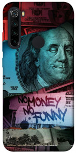 Чехол No money no funny для Xiaomi Redmi Note 8 2021