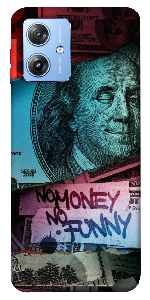 Чохол No money no funny для Motorola Moto G84