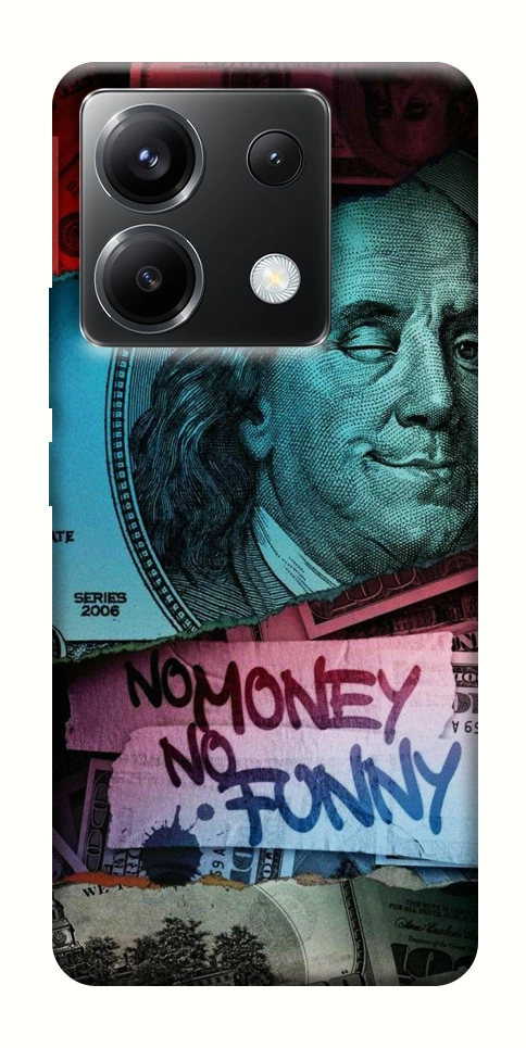 Чехол No money no funny для Xiaomi Poco X6