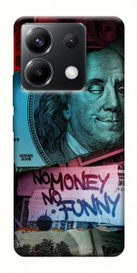 Чехол No money no funny для Xiaomi Poco X6