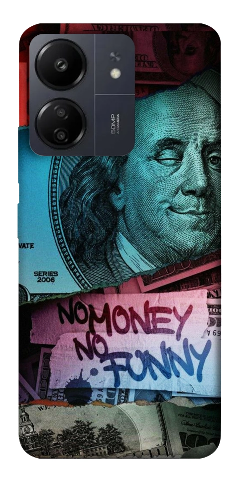 Чехол No money no funny для Xiaomi Poco C65