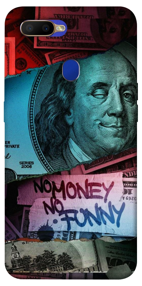 Чехол No money no funny для Oppo A7